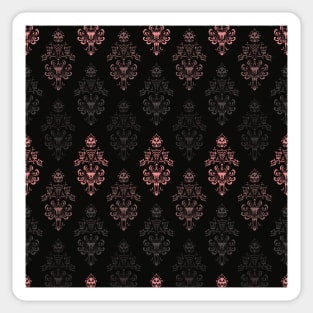 Dark Pastel Haunted Mansion Wallpaper Sticker